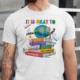 Books It's Okay To Be Kind Yellow Mental Health Day Kids Unisex Jersey T-Shirt Books It's Okay To Be Kind Yellow Mental Health Day Kids Unisex Jersey T-Shirt