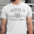 Chapter 30 A Literary Milestone 30th Birthday Book Lover Unisex Jersey T-Shirt Chapter 30 A Literary Milestone 30th Birthday Book Lover Unisex Jersey T-Shirt