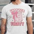 Chapter Thirty Est 1995 Cute 30th Birthday Book Bow Coquette Unisex Jersey T-Shirt