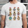 Christmas Library Gingerbread Man Books Lover Bookworm Unisex Jersey T-Shirt Christmas Library Gingerbread Man Books Lover Bookworm Unisex Jersey T-Shirt