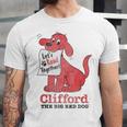 Clifford The Big Red Dog Let's Read Together Vintage Book Unisex Jersey T-Shirt Clifford The Big Red Dog Let's Read Together Vintage Book Unisex Jersey T-Shirt