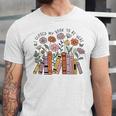I Closed My Book To Be Here Floral Bookworm Reading Unisex Jersey T-Shirt I Closed My Book To Be Here Floral Bookworm Reading Unisex Jersey T-Shirt