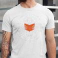 Cool Read Books Be Kind Stay Weird Skeleton Reading Unisex Jersey T-Shirt