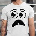Creepy Face Carrot Halloween Book Character Costume Unisex Jersey T-Shirt Creepy Face Carrot Halloween Book Character Costume Unisex Jersey T-Shirt