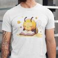 Cute Bee Reading Book Teacher Student Reader Graphic For Men Women Kids Unisex Jersey T-Shirt Cute Bee Reading Book Teacher Student Reader Graphic For Men Women Kids Unisex Jersey T-Shirt