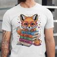 Cute Fox Read More Be Kind Stay Weird Reader Geek Book Lover Unisex Jersey T-Shirt Cute Fox Read More Be Kind Stay Weird Reader Geek Book Lover Unisex Jersey T-Shirt