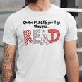 Cute Read Reading Day Book Lovers Teachers Students Kids Unisex Jersey T-Shirt