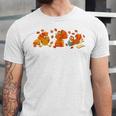 Cute Turkey Reading Book Librarian Bookworm Thanksgiving Men Unisex Jersey T-Shirt