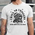 Dark Romance Merch Spicy Book Lover No Triggers Warning Unisex Jersey T-Shirt