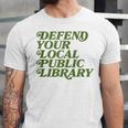 Defend Your Local Public Library For Book Lovers Unisex Jersey T-Shirt Defend Your Local Public Library For Book Lovers Unisex Jersey T-Shirt