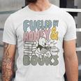 Disney Winnie The Pooh Fueled By Honey & Books Sketch Unisex Jersey T-Shirt