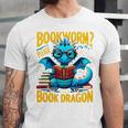 Dragon Bookworm Please I'm A Book Dragon Unisex Jersey T-Shirt