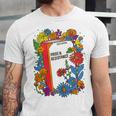 Equal Rights Book Flower Resist Feminist LGBTQ Floral Unisex Jersey T-Shirt