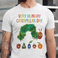Eric Carle Very Hungry Caterpillar Day Children's Book Unisex Jersey T-Shirt Eric Carle Very Hungry Caterpillar Day Children's Book Unisex Jersey T-Shirt
