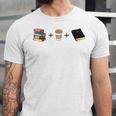 Everything a Girl Needs Books Coffee Jesus Unisex Jersey T-Shirt