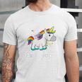 Ew People Unicorn Lover Introvert Rainbow Unicorn Raglan Baseball Tee Unisex Jersey T-Shirt