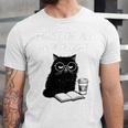First Of All I’m A Delight Cute Cat Books Coffee Humor Unisex Jersey T-Shirt First Of All I’m A Delight Cute Cat Books Coffee Humor Unisex Jersey T-Shirt