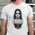 Gothic Goth Girl Woman Movie Book Art Unisex Jersey T-Shirt Gothic Goth Girl Woman Movie Book Art Unisex Jersey T-Shirt