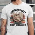 Groundhog Day Librarian Book Lover Reader Library Unisex Jersey T-Shirt