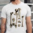 Hip And Leg Bones Book Print Vintage Human Bones Unisex Jersey T-Shirt Hip And Leg Bones Book Print Vintage Human Bones Unisex Jersey T-Shirt