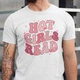 Hot Girls Read Cute Book Lover Reading Club Unisex Jersey T-Shirt Hot Girls Read Cute Book Lover Reading Club Unisex Jersey T-Shirt