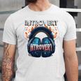 Introvert's Best Friend Noise-Canceling Headphones Unisex Jersey T-Shirt