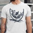 Italian Greyhound Whippet Dog Reading Book Hammock Iggy Mom Unisex Jersey T-Shirt