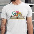 Its a Good Day To Read a Book Librarian Books Reading Floral Unisex Jersey T-Shirt Its a Good Day To Read a Book Librarian Books Reading Floral Unisex Jersey T-Shirt