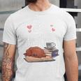 Just a Girl Who Loves Dogs Books Coffee T-Shirt Unisex Jersey T-Shirt Just a Girl Who Loves Dogs Books Coffee T-Shirt Unisex Jersey T-Shirt