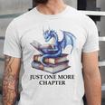 Just One More Chapter Book Dragon Reading Book Lover Bookish Unisex Jersey T-Shirt Just One More Chapter Book Dragon Reading Book Lover Bookish Unisex Jersey T-Shirt