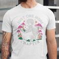 Just One More Chapter Mushrooms Gothic Skeleton Book Lover Premium Unisex Jersey T-Shirt Just One More Chapter Mushrooms Gothic Skeleton Book Lover Premium Unisex Jersey T-Shirt