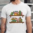 I Have NO Shelf Control Book Lover Unisex Jersey T-Shirt