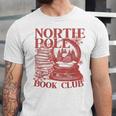 North Pole Book Club Christmas Unisex Jersey T-Shirt North Pole Book Club Christmas Unisex Jersey T-Shirt