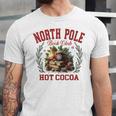 North Pole Book Club Hot Cocoa Bookworm Christmas Xmas Unisex Jersey T-Shirt