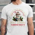 North Pole Book Club Hot Cocoa Librarians Bookish Christmas Unisex Jersey T-Shirt