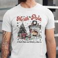 North Pole Book Club Book Lover Bookish Bookworm Christmas Unisex Jersey T-Shirt