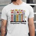 Occupational Therapy Wildflower Book OT Therapist Assistant Unisex Jersey T-Shirt Occupational Therapy Wildflower Book OT Therapist Assistant Unisex Jersey T-Shirt