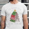 Oh What Fun It Is To Read Book Christmas Tree Premium Tri-Blend Unisex Jersey T-Shirt