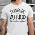Published Author Est 2024 Ask Me About My Book Authors Books Unisex Jersey T-Shirt