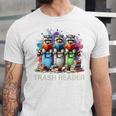 Racoons Trash Reader Book Lover Romantic Novels Premium Unisex Jersey T-Shirt Racoons Trash Reader Book Lover Romantic Novels Premium Unisex Jersey T-Shirt