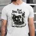 Read Banned Books Unlock Forbidden Knowledge Unisex Jersey T-Shirt