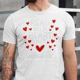 Read Your Heart Out Valentine Book Lover Reading Teacher Unisex Jersey T-Shirt