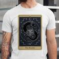 The Reader Tarot Card Mystic Dragon Book Magic Unisex Jersey T-Shirt The Reader Tarot Card Mystic Dragon Book Magic Unisex Jersey T-Shirt