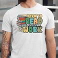 Reading Born To Read Forced To Work Bookish Book Lover Unisex Jersey T-Shirt