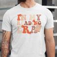 In My Reading Era Groovy Book Lovers Library Reading Women Unisex Jersey T-Shirt