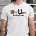 Reading Season Book Lover Librarian Cozy Bookworm Unisex Jersey T-Shirt Reading Season Book Lover Librarian Cozy Bookworm Unisex Jersey T-Shirt