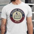 Reading Society Est 2024 Vintage Book Club Unisex Jersey T-Shirt