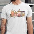 Reading Tea Coffee And Books Unisex Jersey T-Shirt Reading Tea Coffee And Books Unisex Jersey T-Shirt