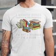 I Rescue Book Trapped In The Bookstore I'm Not A Hoarder Premium Tri-Blend Unisex Jersey T-Shirt I Rescue Book Trapped In The Bookstore I'm Not A Hoarder Premium Tri-Blend Unisex Jersey T-Shirt