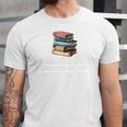 Retro Sometimes I Think I Read Too Much For Book Lover Unisex Jersey T-Shirt